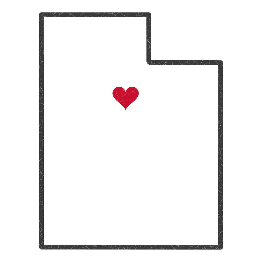 Utah Orem Mission Heart Map design