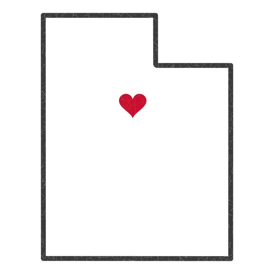 Utah Provo Mission Heart Map design