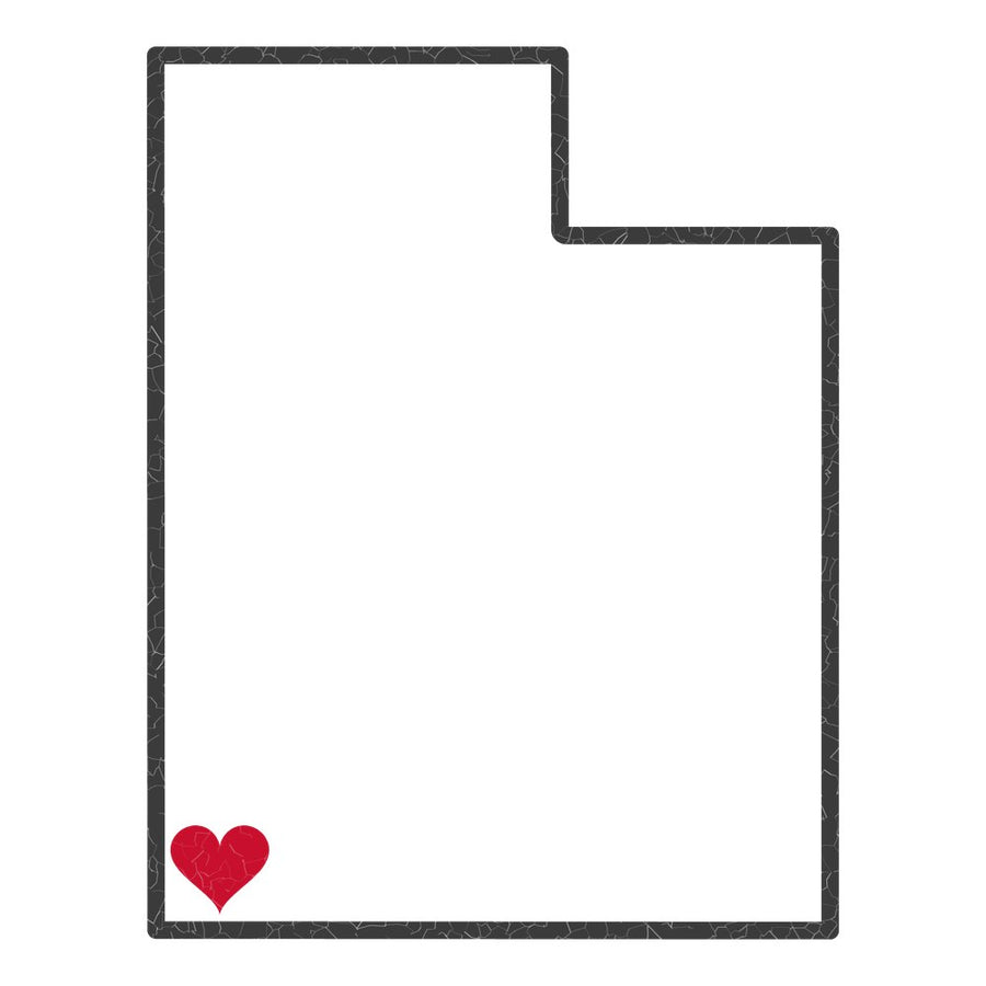 Utah St. George Mission Heart Map design