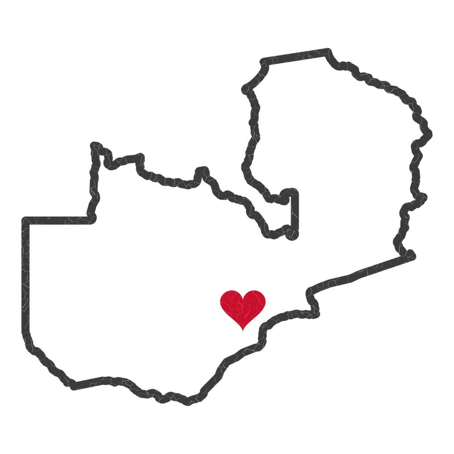 Zambia Lusaka Mission Heart Map design