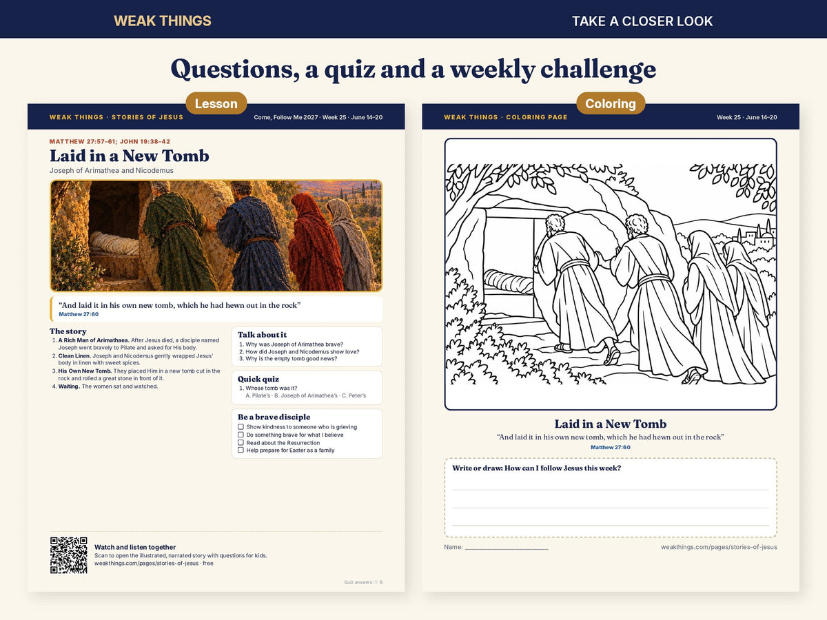 Holy Week and Easter Lesson & Coloring Sheets printable, image 4
