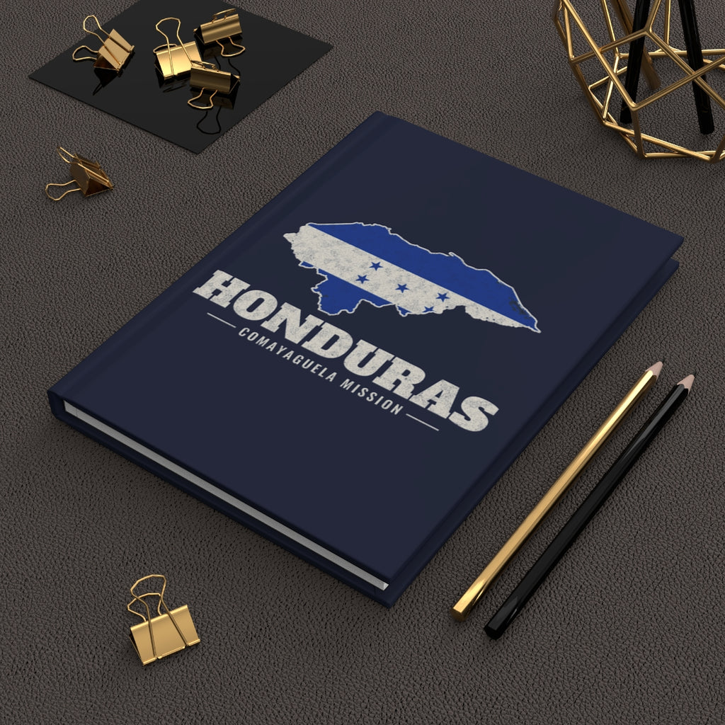 Honduras Comayaguela Mission flag map journal by Weak Things view 2