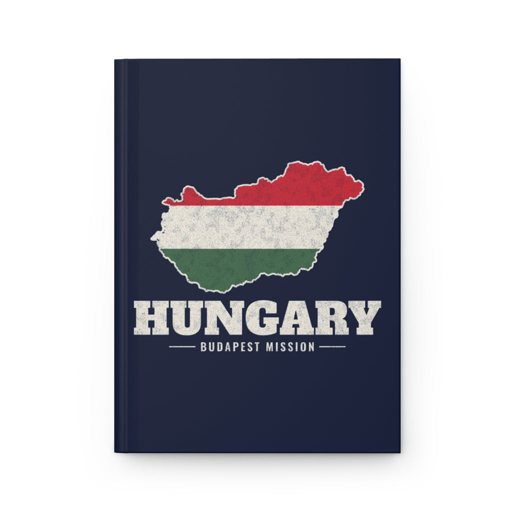 Hungary Budapest Mission flag map journal by Weak Things