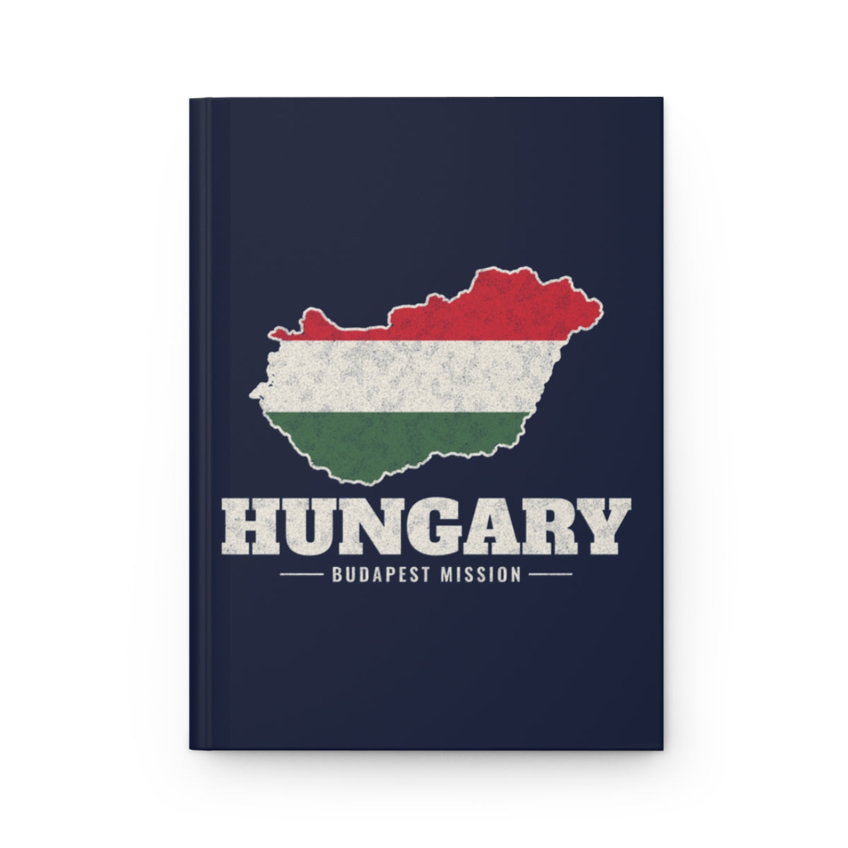 Hungary Budapest Mission flag map journal by Weak Things