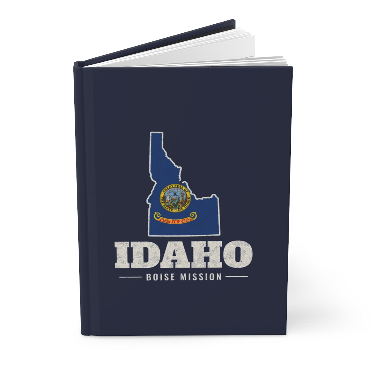 Idaho Boise Mission flag map journal by Weak Things view 3