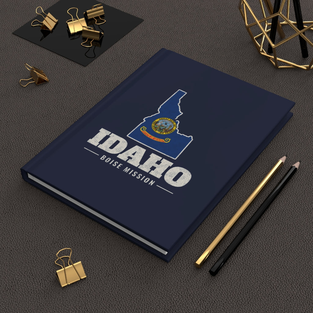 Idaho Boise Mission flag map journal by Weak Things view 2
