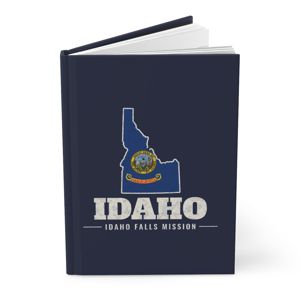 Idaho Idaho Falls Mission flag map journal by Weak Things view 3