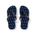 Idaho Mission flag map flip flops by Weak Things view 2