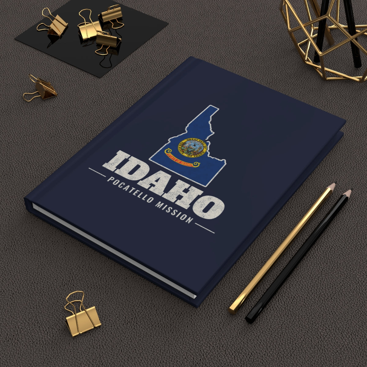 Idaho Pocatello Mission flag map journal by Weak Things view 2
