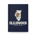 Illinois Chicago Mission flag map journal by Weak Things
