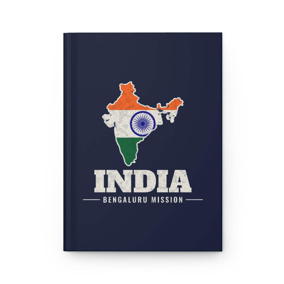 India Bengaluru Mission flag map journal by Weak Things
