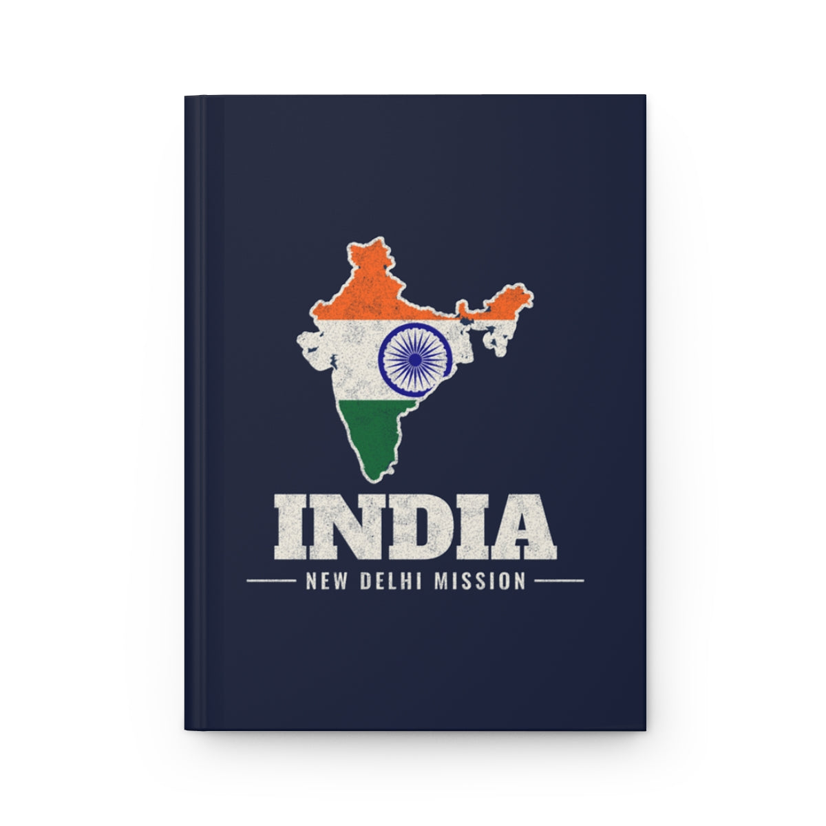 India New Delhi Mission flag map journal by Weak Things