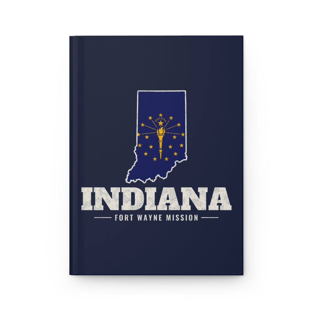Indiana Fort Wayne Mission flag map journal by Weak Things