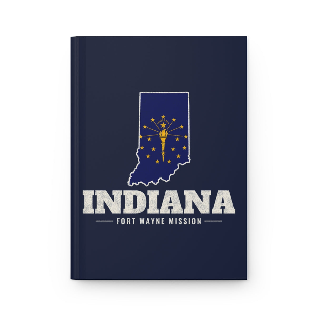 Indiana Fort Wayne Mission flag map journal by Weak Things