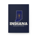 Indiana Indianapolis Mission flag map journal by Weak Things