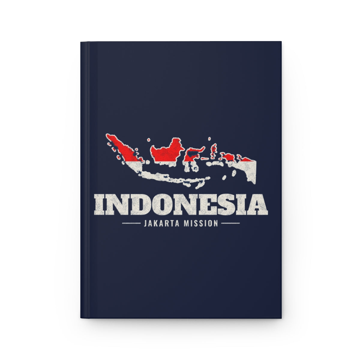 Indonesia Jakarta Mission flag map journal by Weak Things