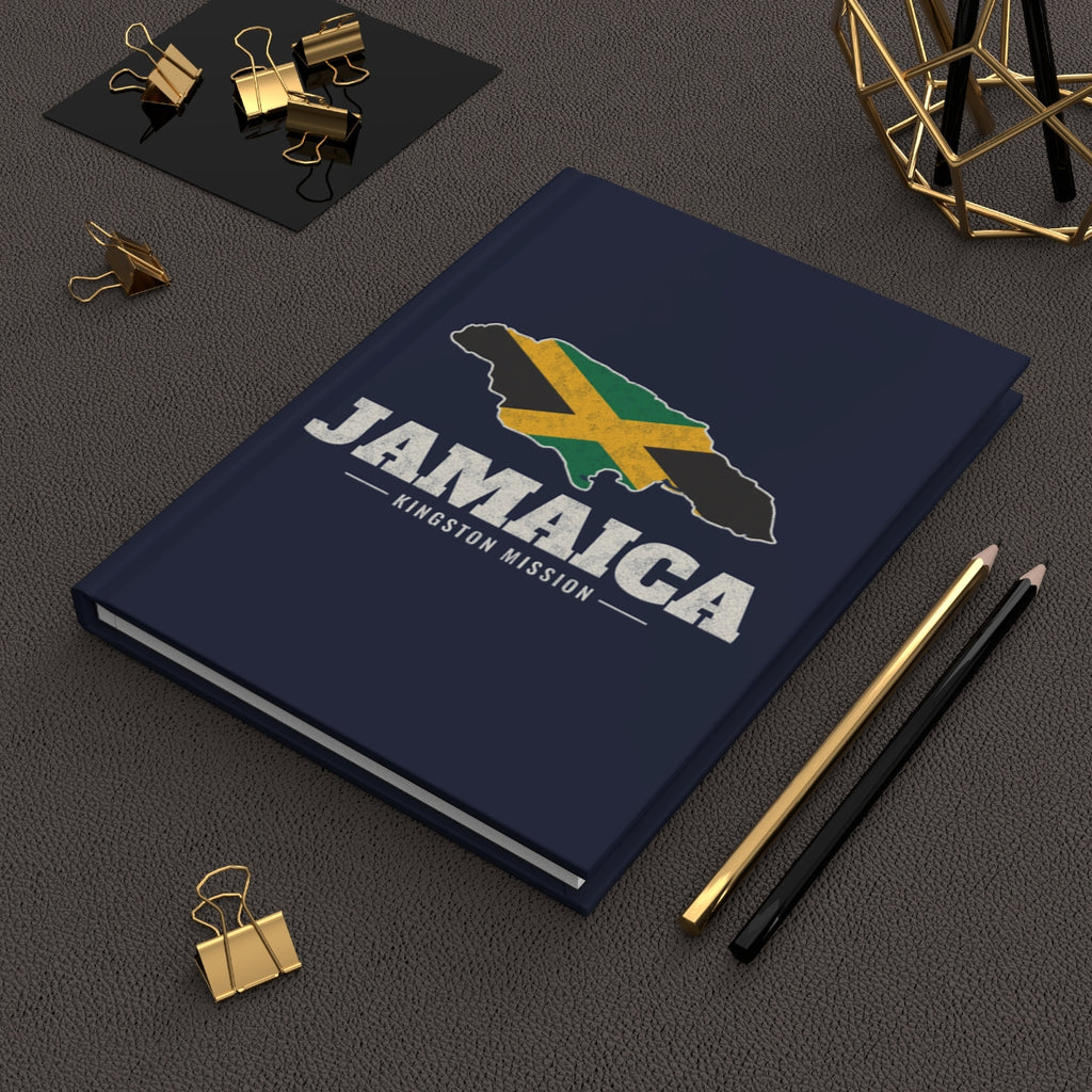Jamaica Kingston Mission flag map journal by Weak Things view 2