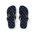 Jamaica Mission flag map flip flops by Weak Things view 2