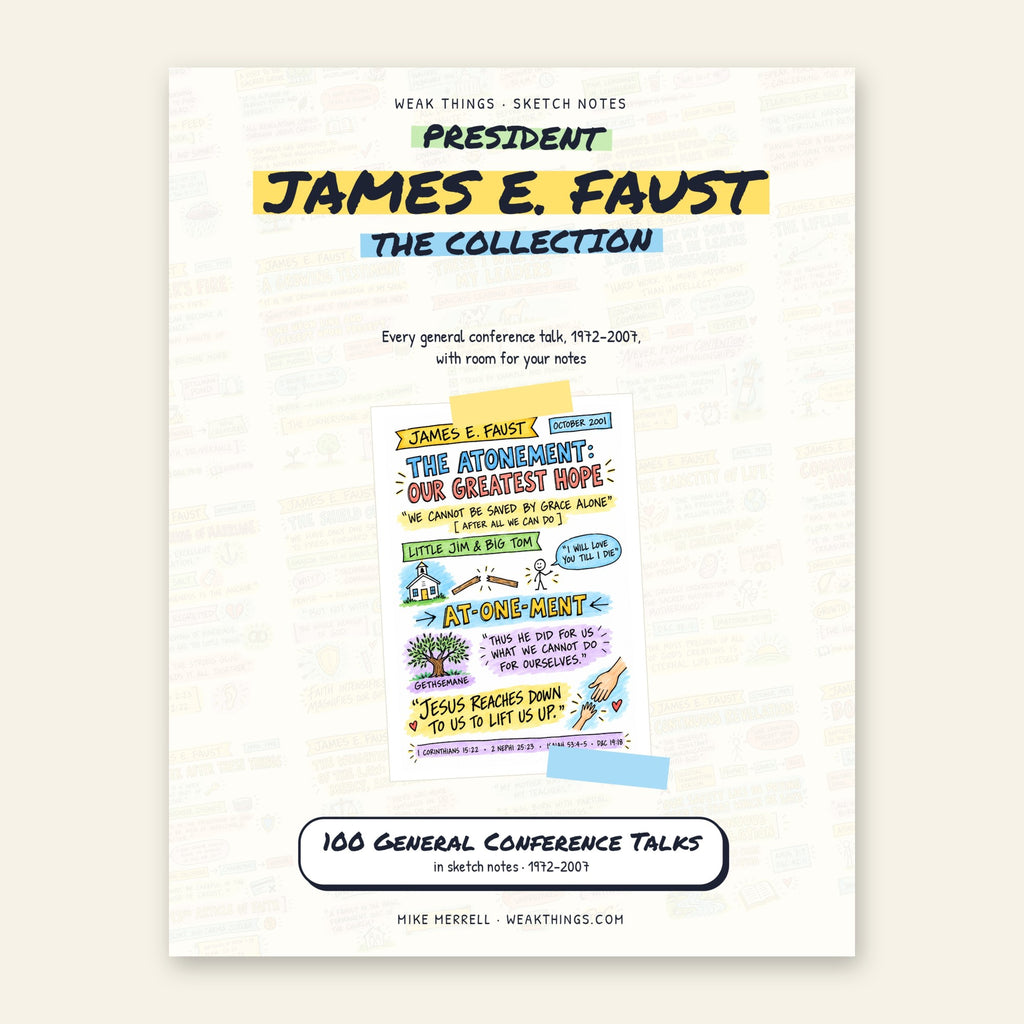 President James E. Faust front cover