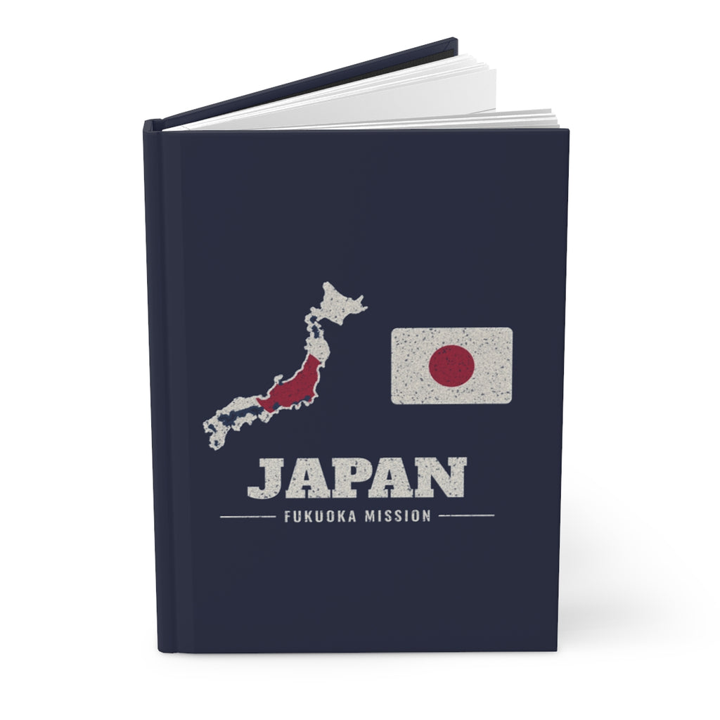 Japan Fukuoka Mission flag map journal by Weak Things view 3