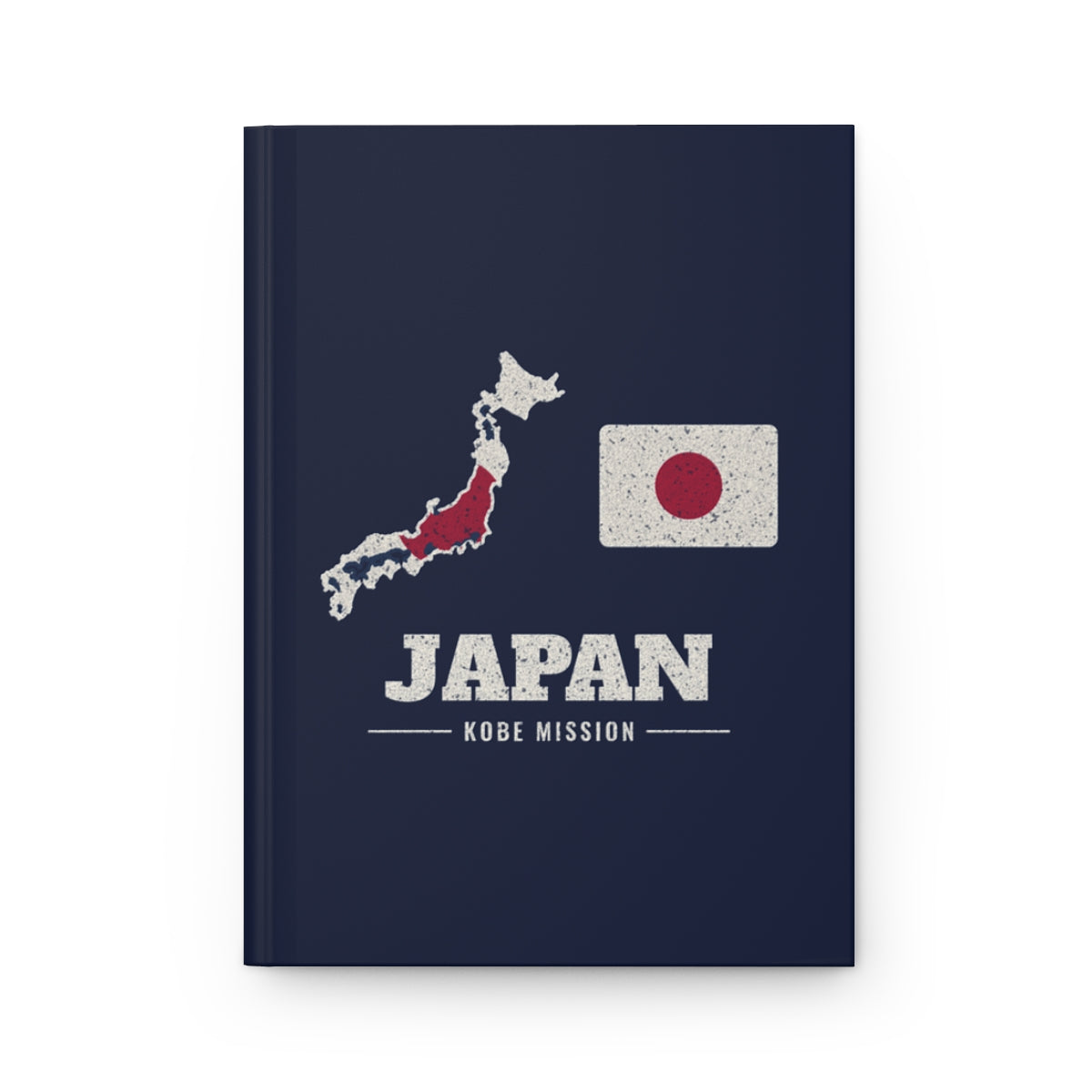 Japan Kobe Mission flag map journal by Weak Things