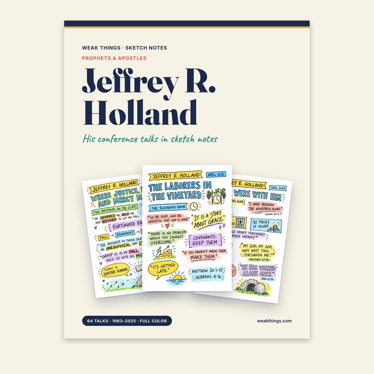 Jeffrey R. Holland front cover