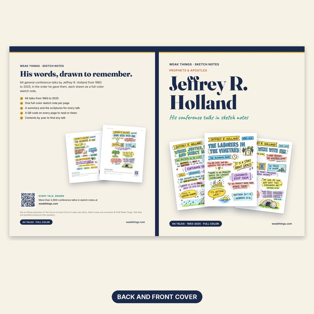 Jeffrey R. Holland back and front cover