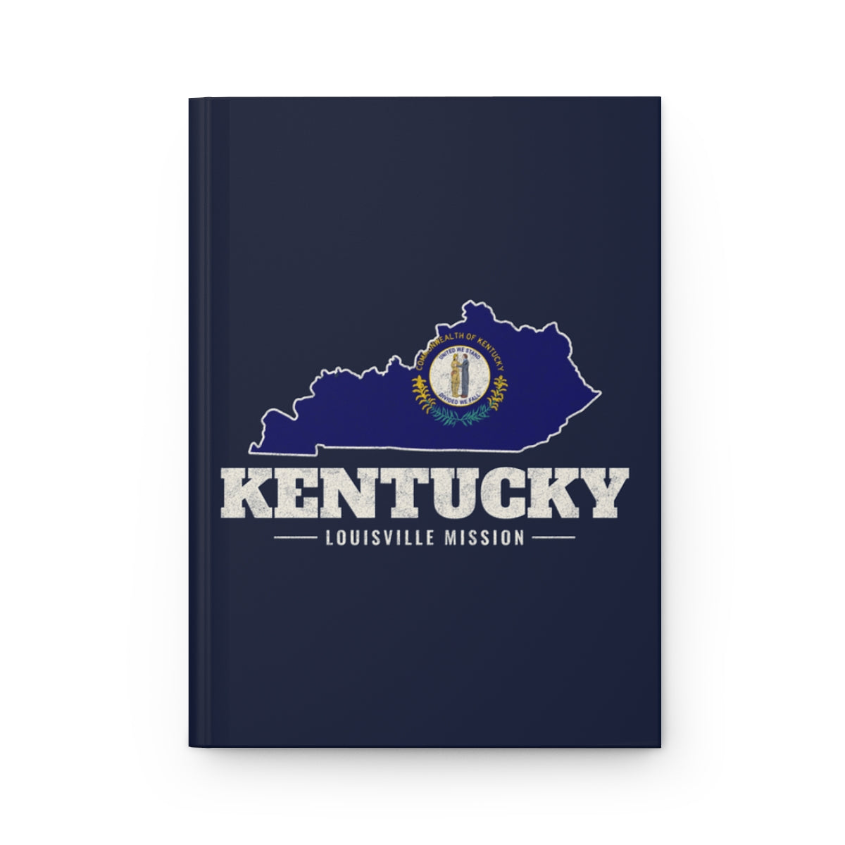 Kentucky Louisville Mission flag map journal by Weak Things
