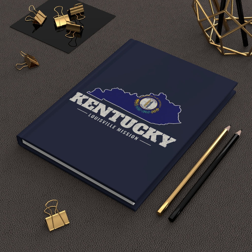 Kentucky Louisville Mission flag map journal by Weak Things view 2