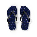 Kentucky Mission flag map flip flops by Weak Things view 2