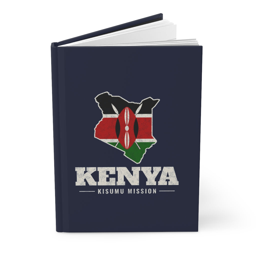 Kenya Kisumu Mission flag map journal by Weak Things view 3