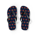 Kenya Mission flag map flip flops by Weak Things view 2