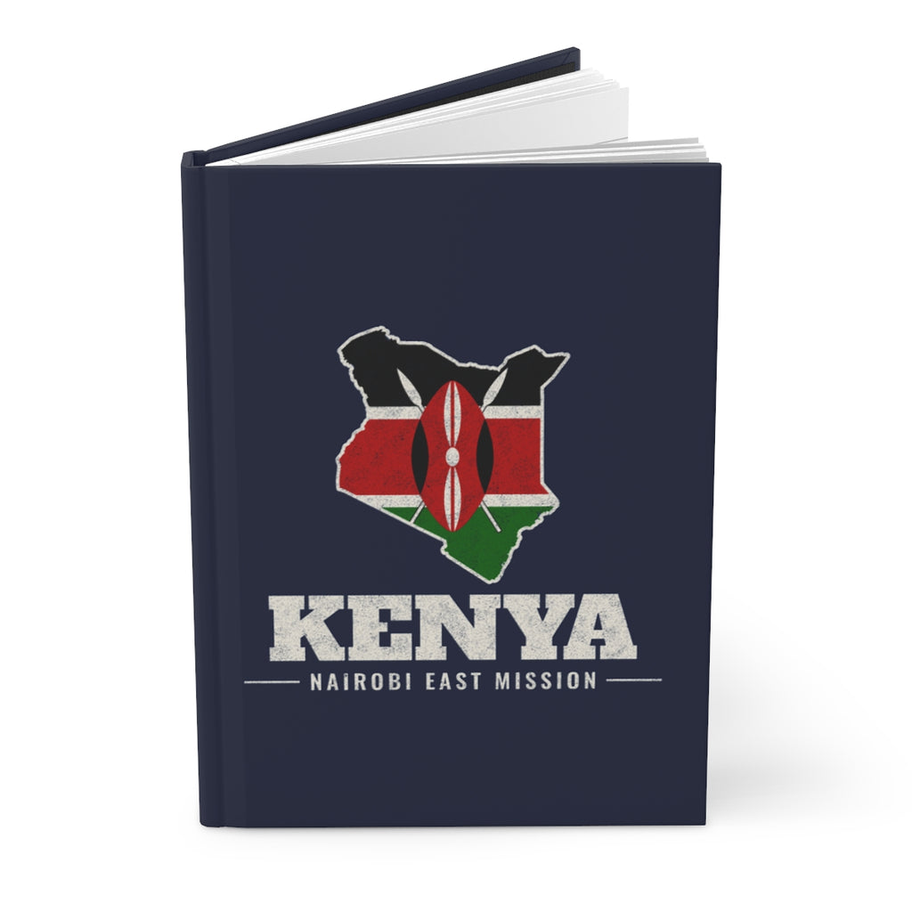 Kenya Nairobi East Mission flag map journal by Weak Things view 3
