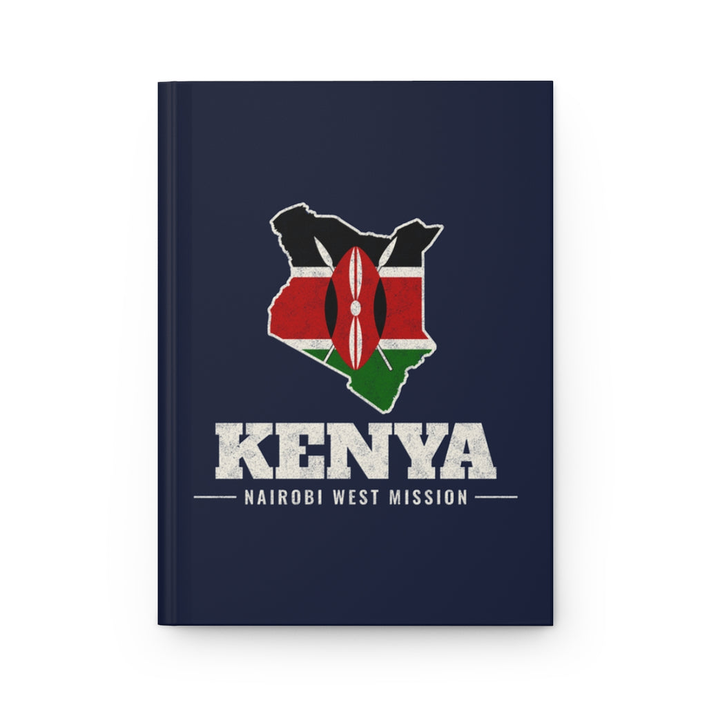 Kenya Nairobi West Mission flag map journal by Weak Things