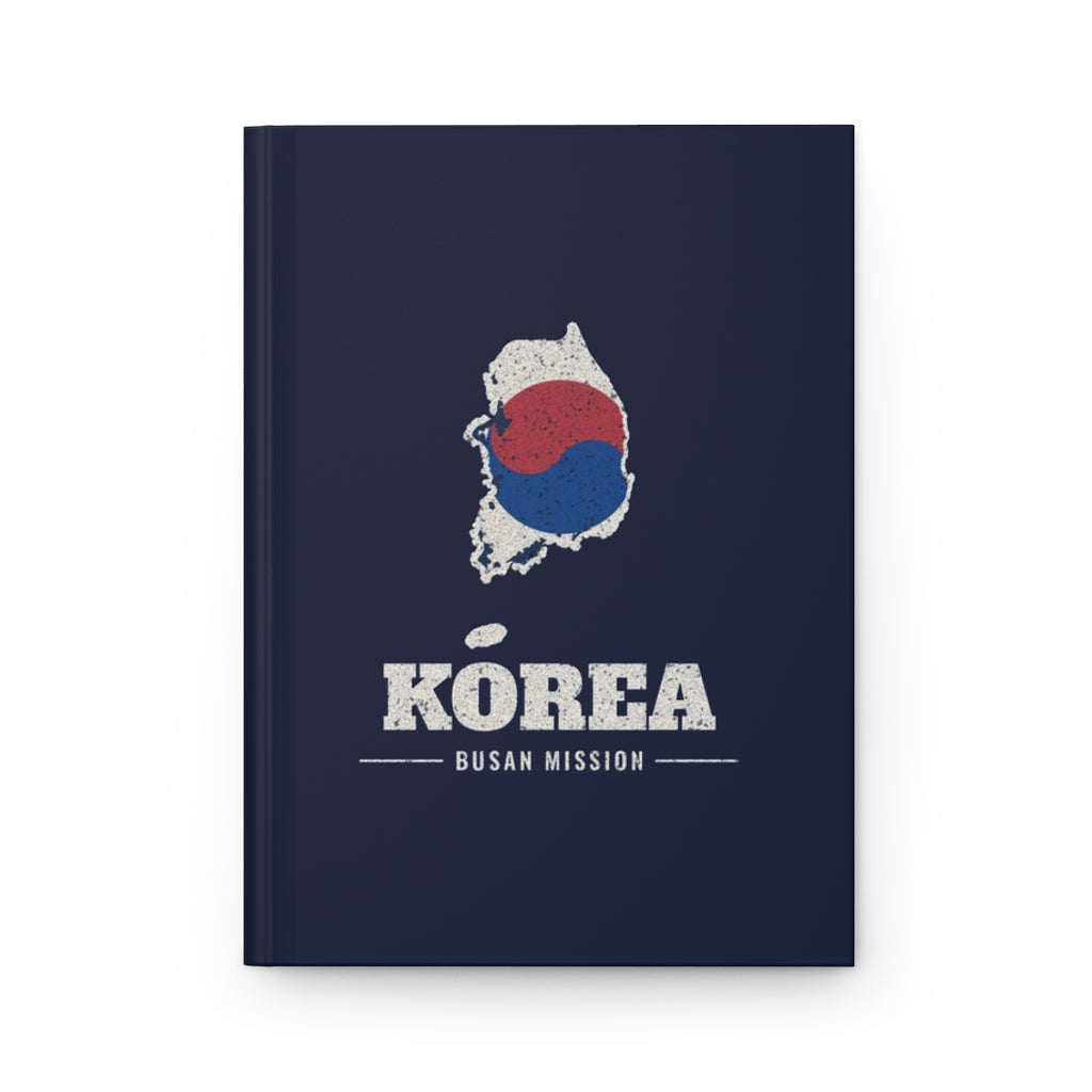 Korea Busan Mission flag map journal by Weak Things