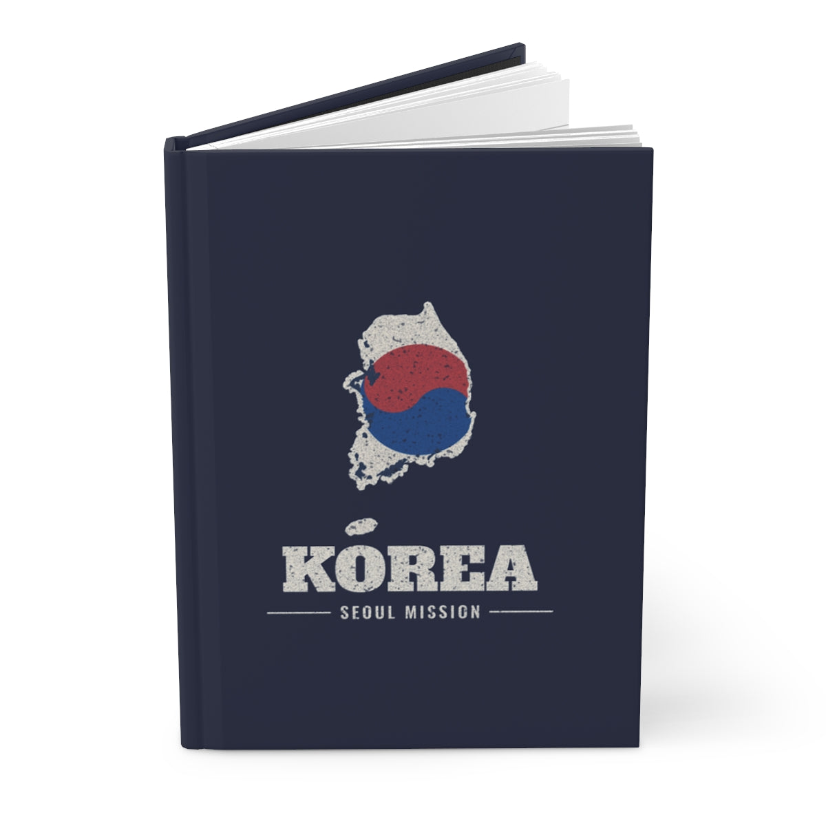 Korea Seoul Mission flag map journal by Weak Things view 3
