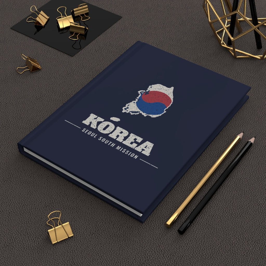 Korea Seoul South Mission flag map journal by Weak Things view 2