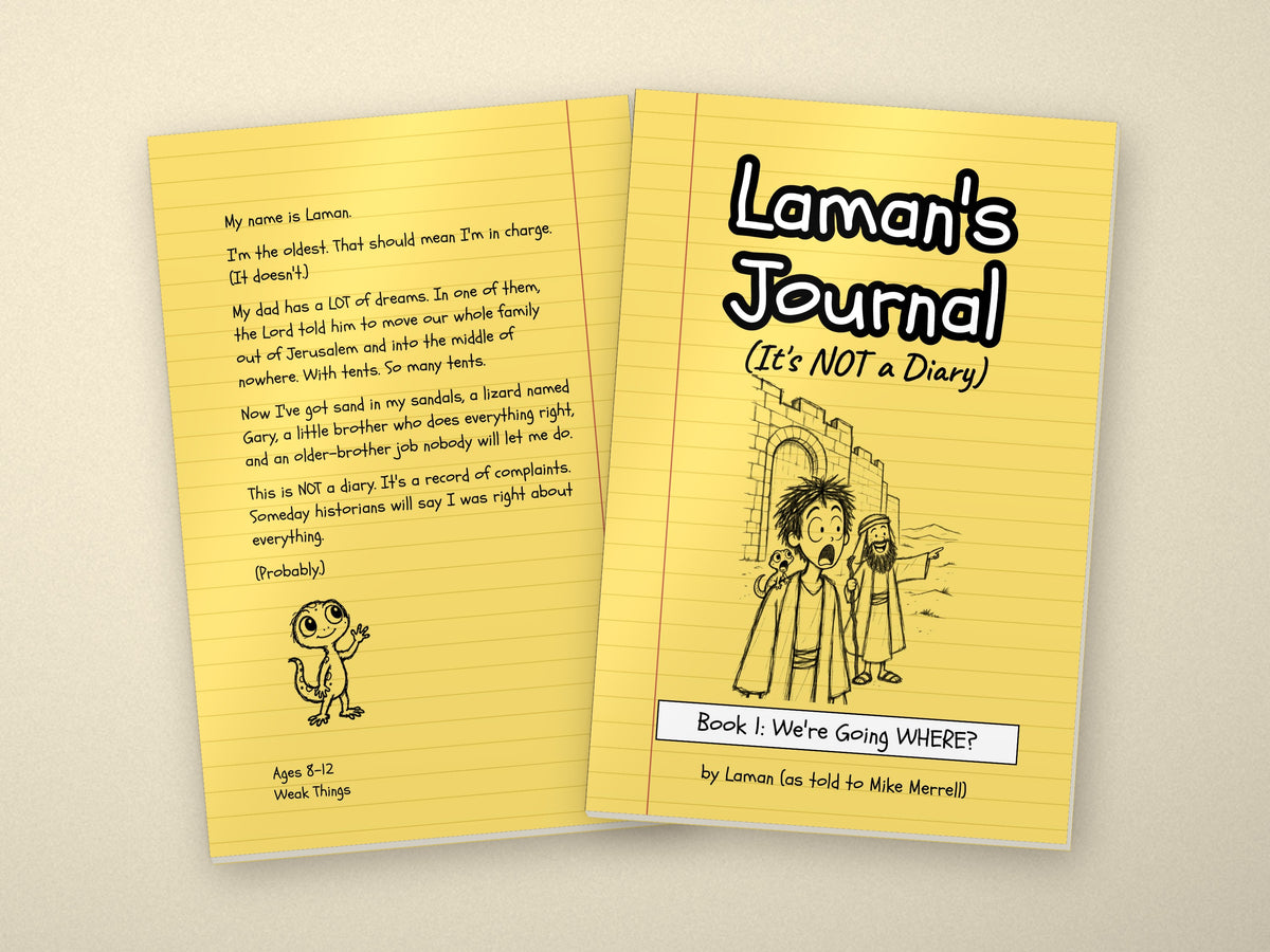 Laman's Journal Book 1 paperback, front and back covers