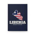 Liberia Monrovia Mission flag map journal by Weak Things
