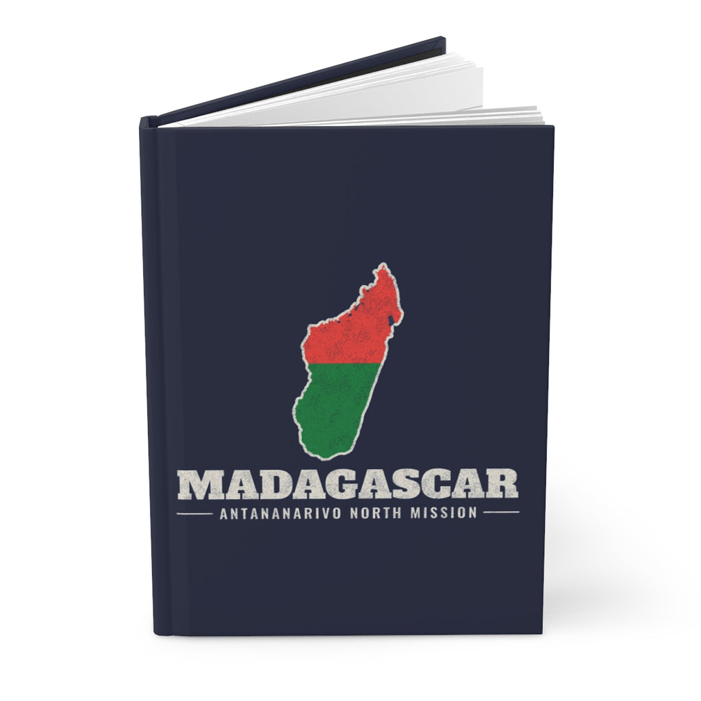 Madagascar Antananarivo North Mission flag map journal by Weak Things view 3