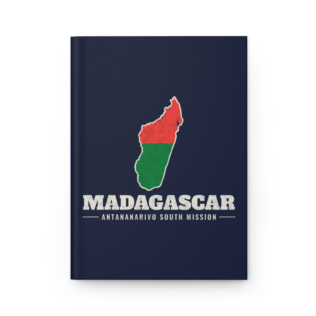 Madagascar Antananarivo South Mission flag map journal by Weak Things