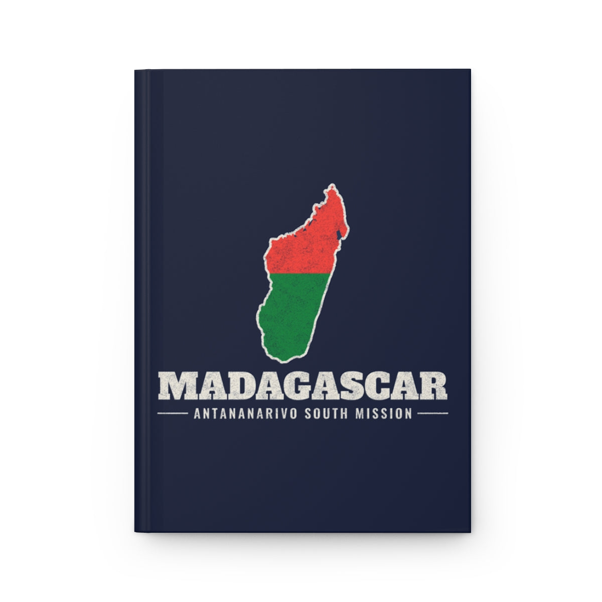 Madagascar Antananarivo South Mission flag map journal by Weak Things