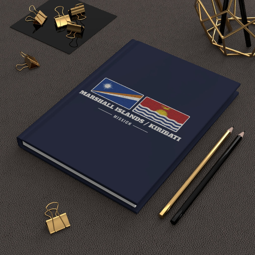 Marshall Islands/Kiribati Mission flag map journal by Weak Things view 2