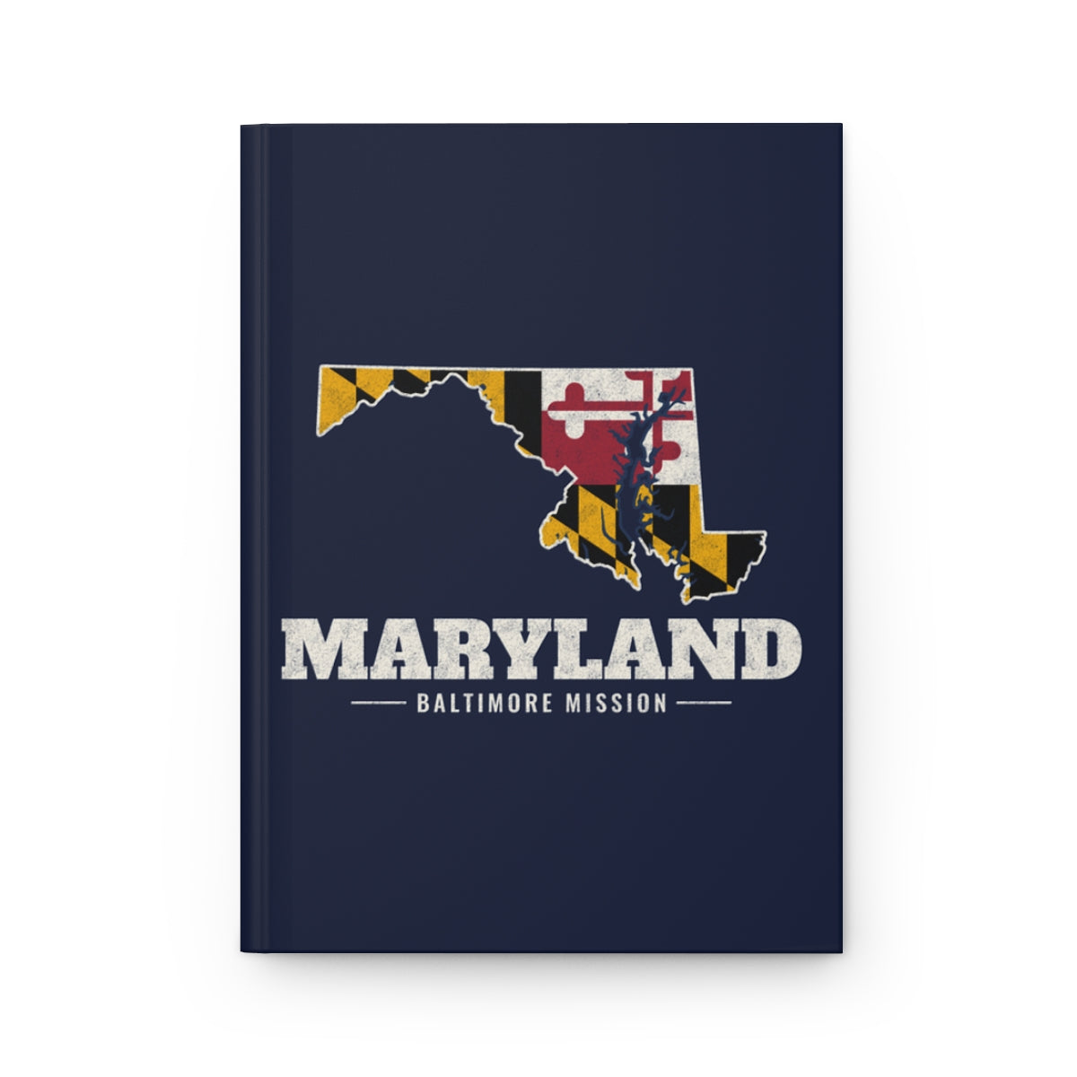 Maryland Baltimore Mission flag map journal by Weak Things