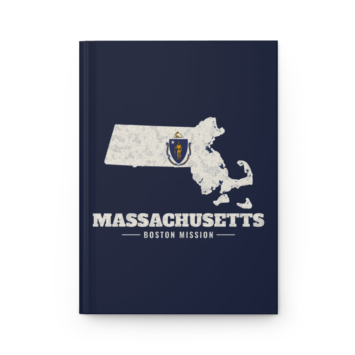 Massachusetts Boston Mission flag map journal by Weak Things