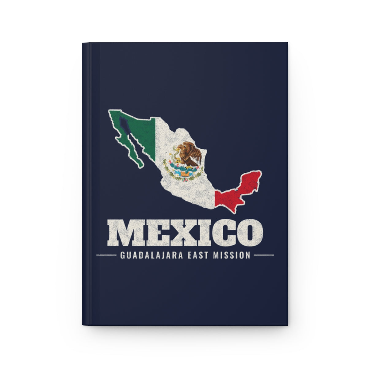 Mexico Guadalajara East Mission flag map journal by Weak Things