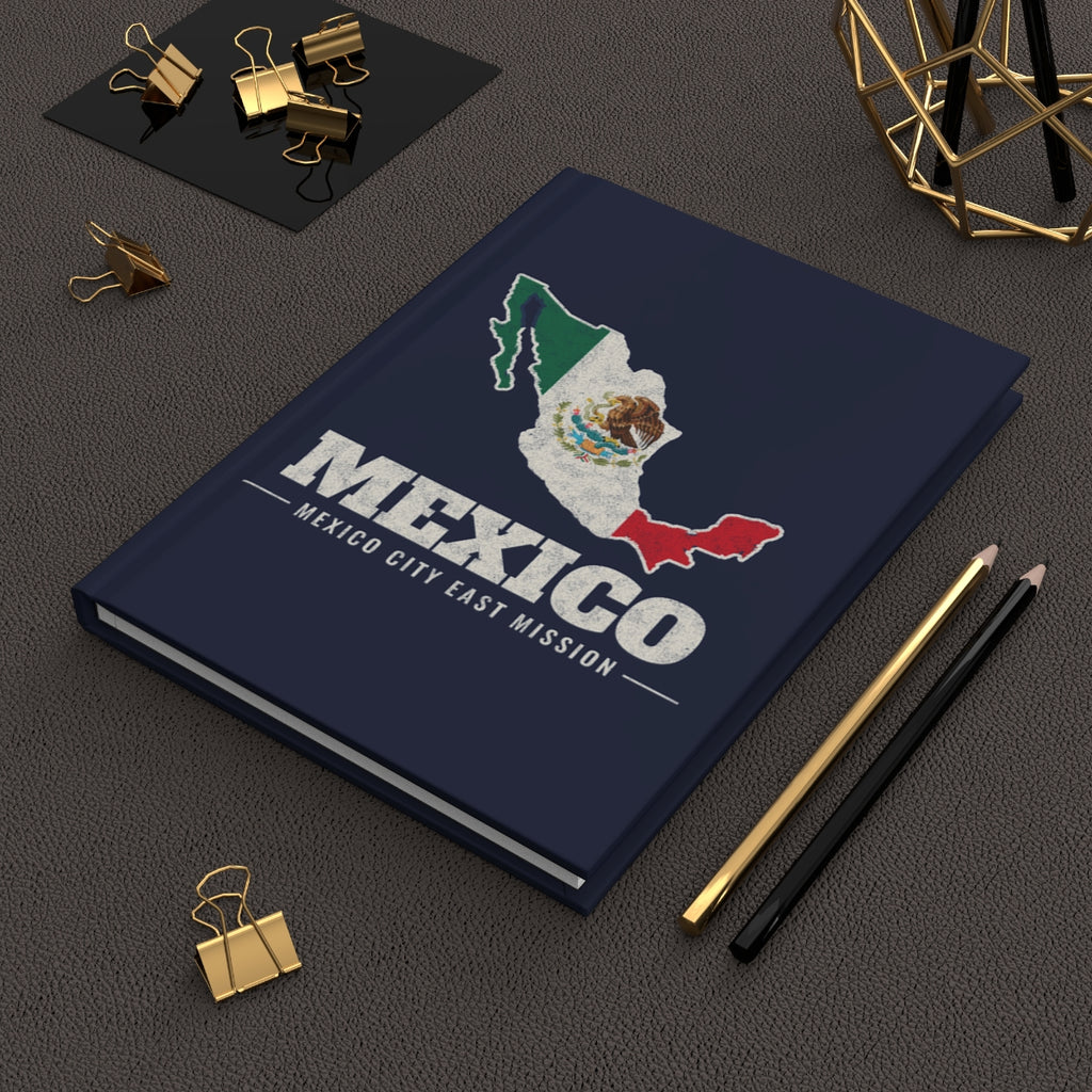 Mexico Mexico City East Mission flag map journal by Weak Things view 2