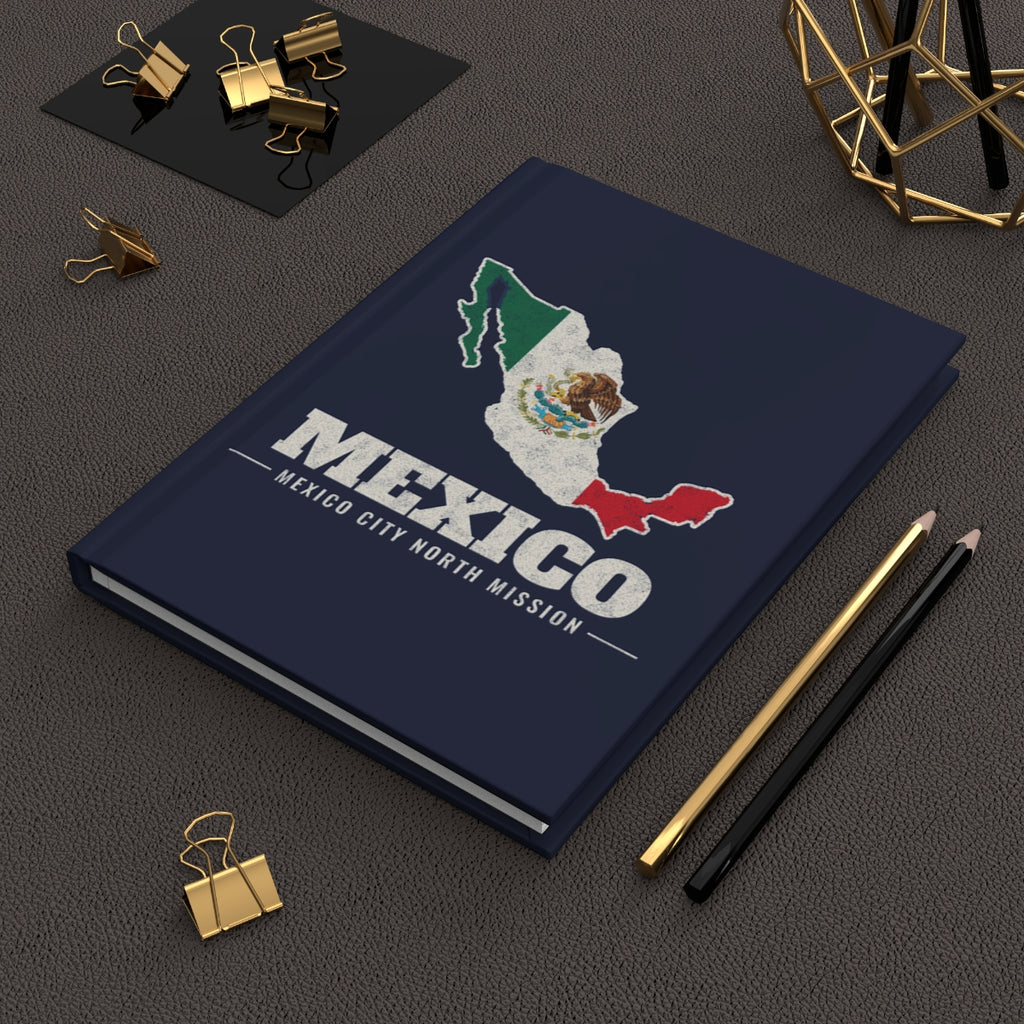 Mexico Mexico City North Mission flag map journal by Weak Things view 2