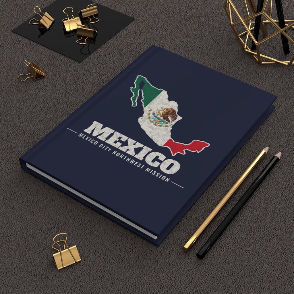 Mexico Mexico City Northwest Mission flag map journal by Weak Things view 2
