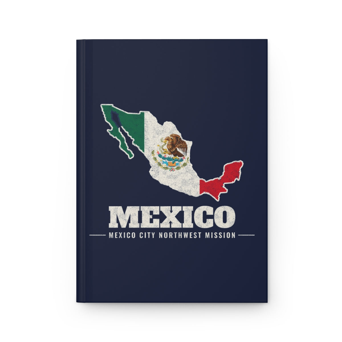 Mexico Mexico City Northwest Mission flag map journal by Weak Things
